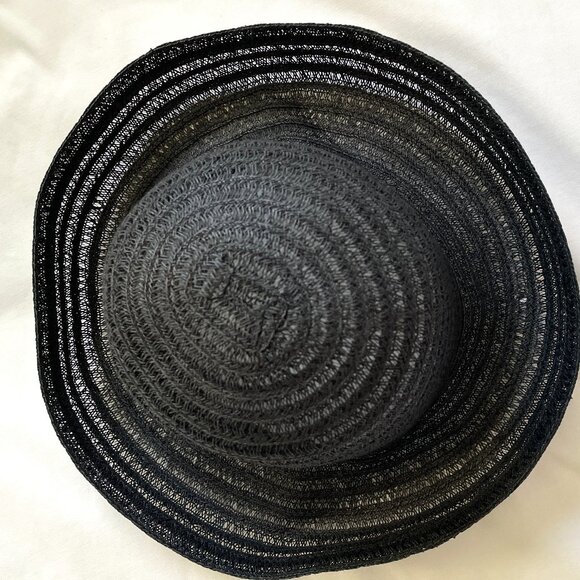 NWT BETMAR New York Black Packable Floppy Sun Hat #179 - Picture 2 of 5